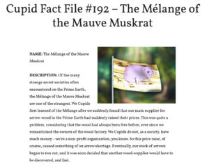 Cupid Fact File 192 - The Mélange of the Mauve Muskrat.png