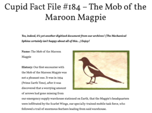 Cupid Fact File 184 - The Mob of the Maroon Magpie.png