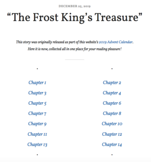 The Frost King's Treasure TOC.png